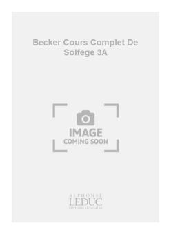 Cours Complet de Solfege 3a Vol. 3 