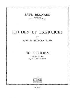 40 Etudes d'après Forestier 