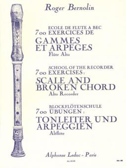 700 Exercices de Gammes et Arpeges 