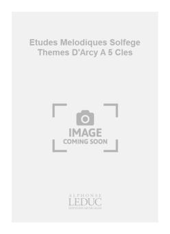 Etudes Melodiques Solfege 