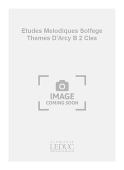Etudes Melodiques Solfege 