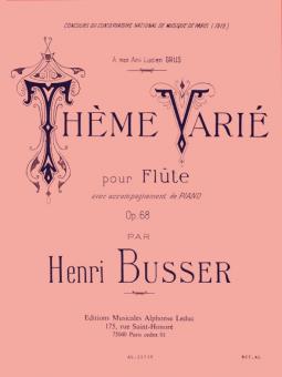 Theme Varie Op. 68 
