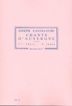 Chants d'Auvergne Vol.2 / 3eme et 4eme Serie 
