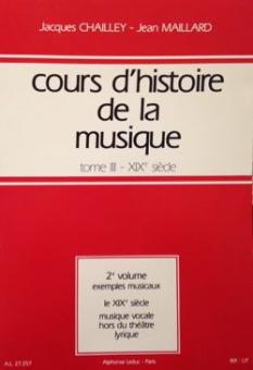 Cours D Histoire De La Musique 