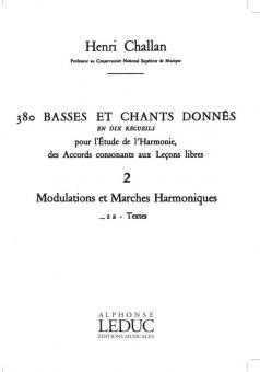 380 Basses et Chants Donnés Vol. 02a 