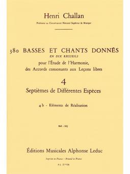 380 Basses et Chants Donnés Vol. 04b 