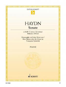 Sonata C Minor Hob. XVI:20 Download