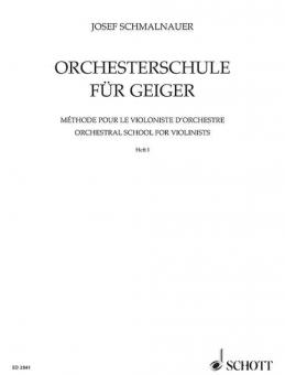 Méthode pour le Violiniste d'Orchestre Vol. 1 