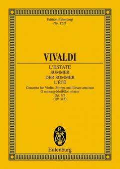 Les Quattre Saisons op. 8/2 RV 315 / PV 336 Download