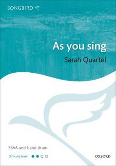 As you sing 