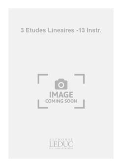 3 Etudes Lineaires 