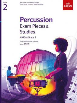 Percussion Exam Pieces & Studies, ABRSM Grade 2 