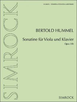 Sonatina for viola and piano op. 35b Standard