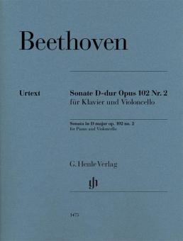 Sonate en Ré majeur op. 102 no. 2 