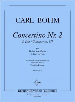 Concertino No. 2 in G major op. 377 
