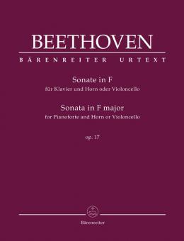 Sonate en fa majeur op. 17 Standard