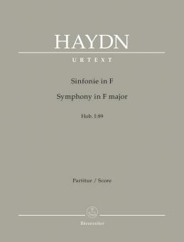 Symphonie en fa majeur Hob. I:89 