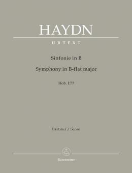 Symphonie en si bémol majeur Hob. I:77 