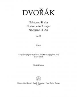 Nocturne en si majeur op. 40 