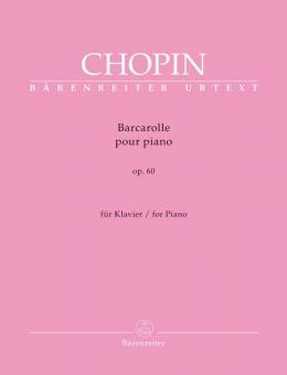 Barcarolle en fa dièsis majeur op. 60 Standard