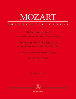 Divertimento en si bémol majeur KV 287 (271b, 271 H) Standard