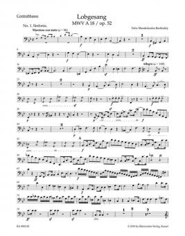 Lobgesang (chant de louange) op. 52 MWV A18 Standard