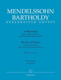 Lobgesang (chant de louange) op. 52 MWV A18 Standard