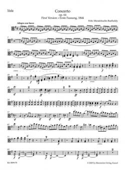 Concerto en mi mineur op. 64 