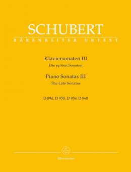 Sonates pour piano 3 Standard