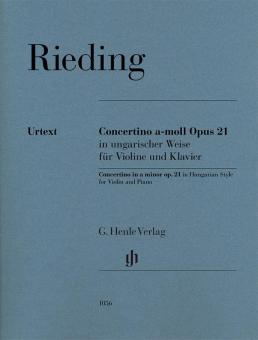 Concertino en la mineur op. 21 