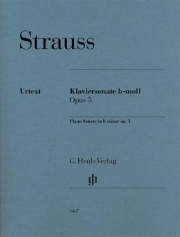 Sonate pour piano en si mineur op. 5 