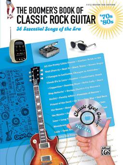 The Boomer's Book Of Classic Rock Guitar: '70s - '80s (Easy Guitar TAB) 