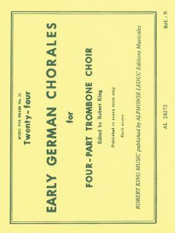 24 Early German Chorales 