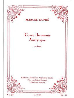 Cours D Harmonie Analytique 