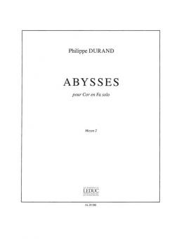 Abysses pour Cor en Fa Solo 