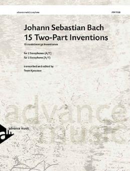 15 Two-Part Inventions BWV 772-786 