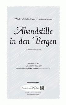 Abendstille in den Bergen 