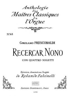 Recercar Nono Con Quatro Sogetti 