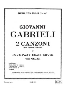 2 Canzoni Septimi Toni 