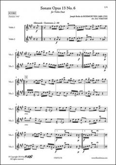 Sonata op. 13 No. 6 