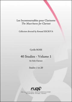 40 Studies for Clarinet 1 