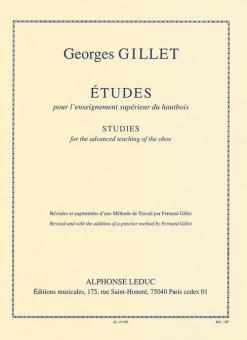 Etudes pour l'enseignement superieur du Hautbois 