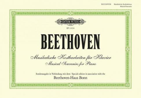 Souvenirs musicaux pour piano 