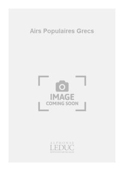 Airs Populaires Grecs 