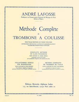 Méthode Complète de Trombone a Coulisse Vol. 2 