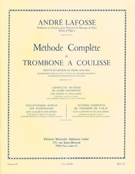 Méthode Complète de Trombone a Coulisse Vol. 3 
