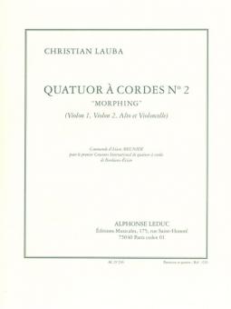 Quatuor a Cordes - Morphing 