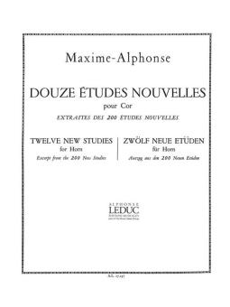 12 Etudes Nouvelles 