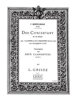 Duo Concertant Op114 Re Mineur 