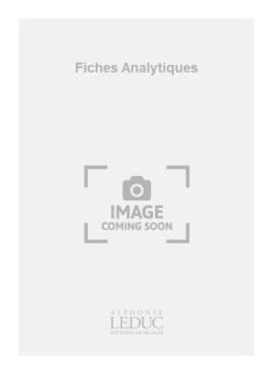 Fiches Analytiques pour Une 